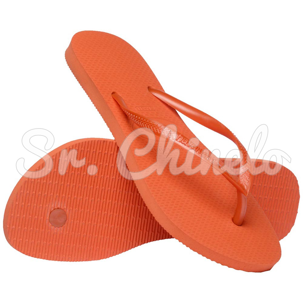 Sandálias Havaianas Slim, Laranja Sunset