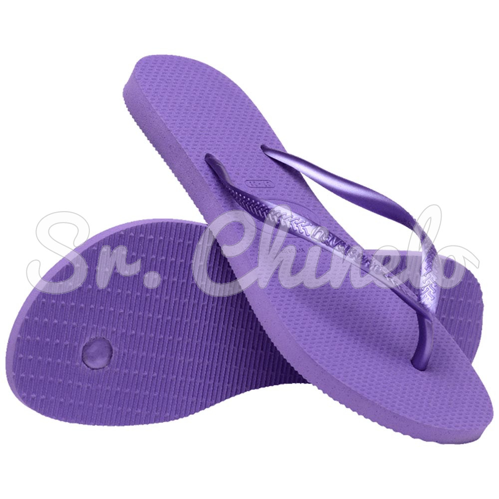 Sandálias Havaianas Slim, Lilás Escuro