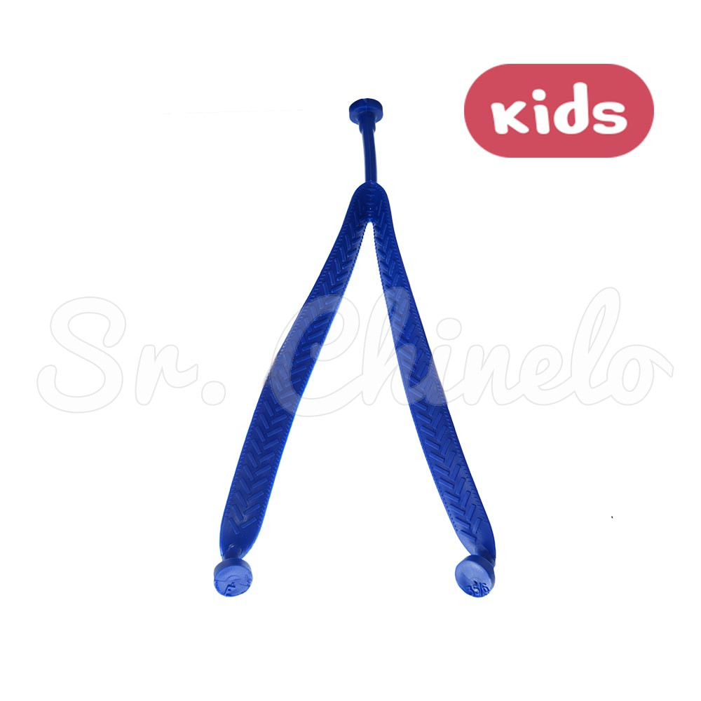 Correia Larga para Chinelo Infantil, Azul Bic
