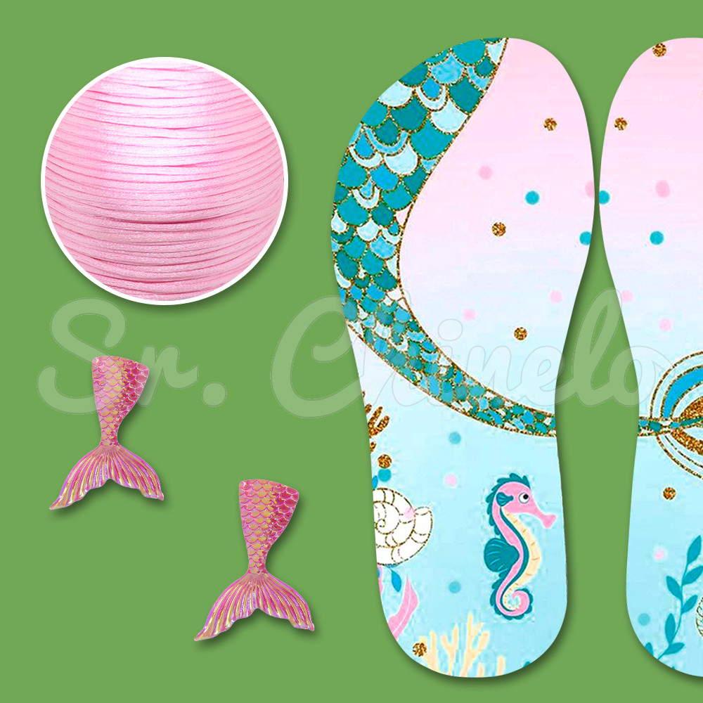 Lonita Rabo de Sereia e Aplique Sereia