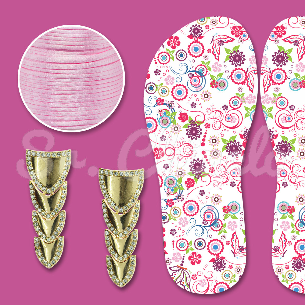 Lonita Floral com Cabedal Mônica