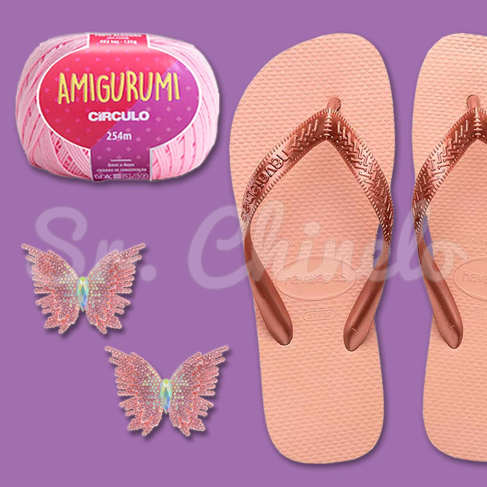 Fio Amigurumi Quartzo e Cabedal Lia