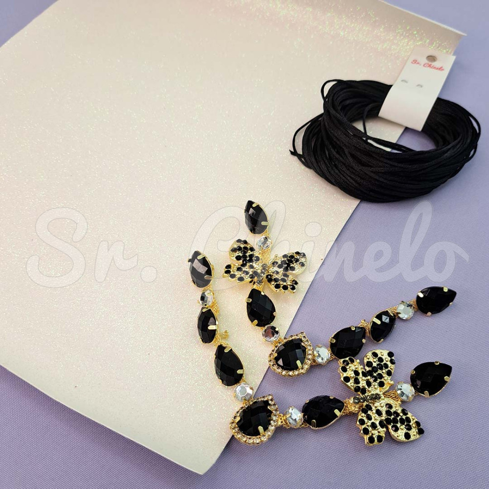 Cabedal Bárbara, Banhado, Rebite, Preto