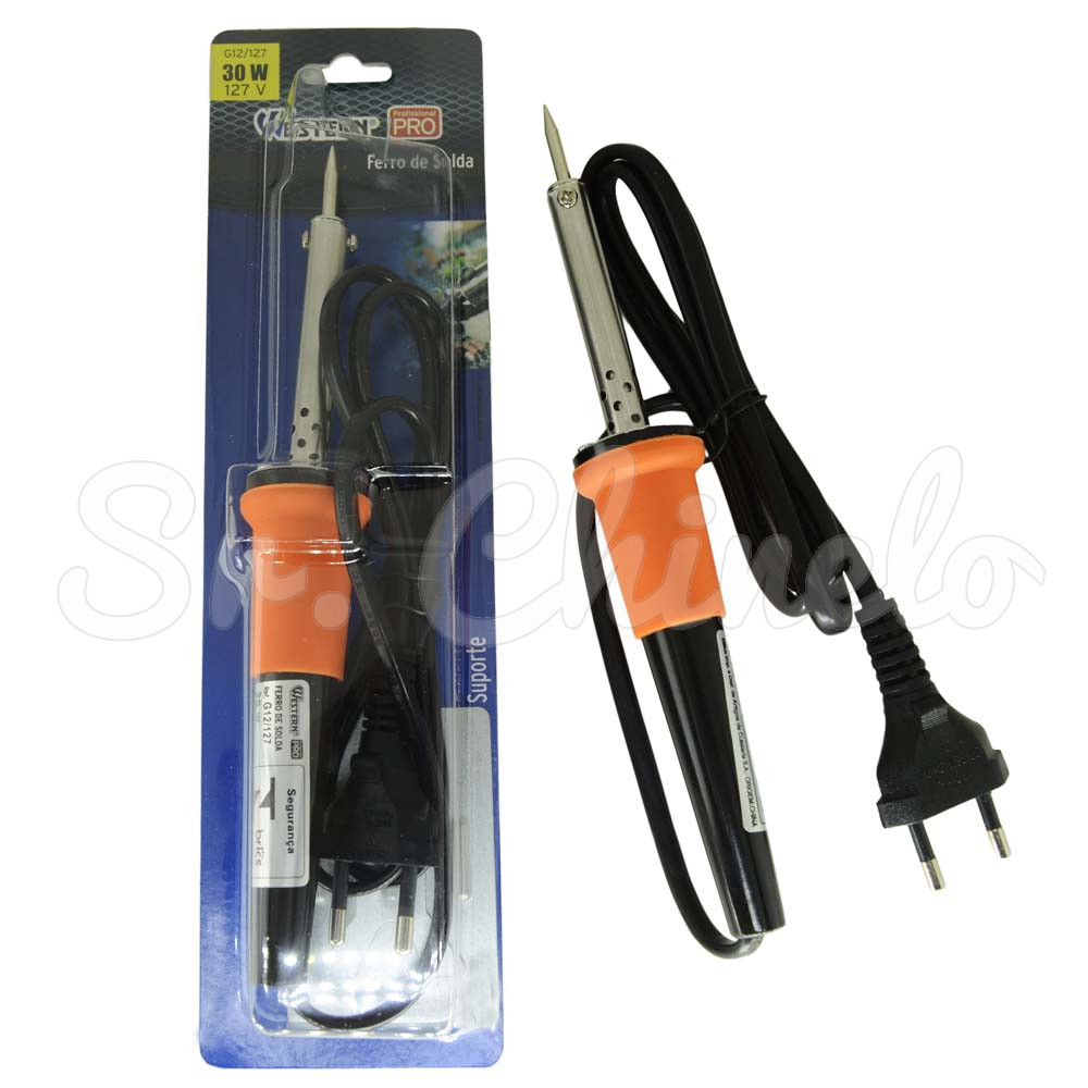 Ferro de Solda para Lonitas, Western Pro, 30W, 127V