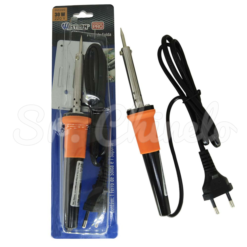 Ferro de Solda para Lonitas, Western Pro, 30W, 220V