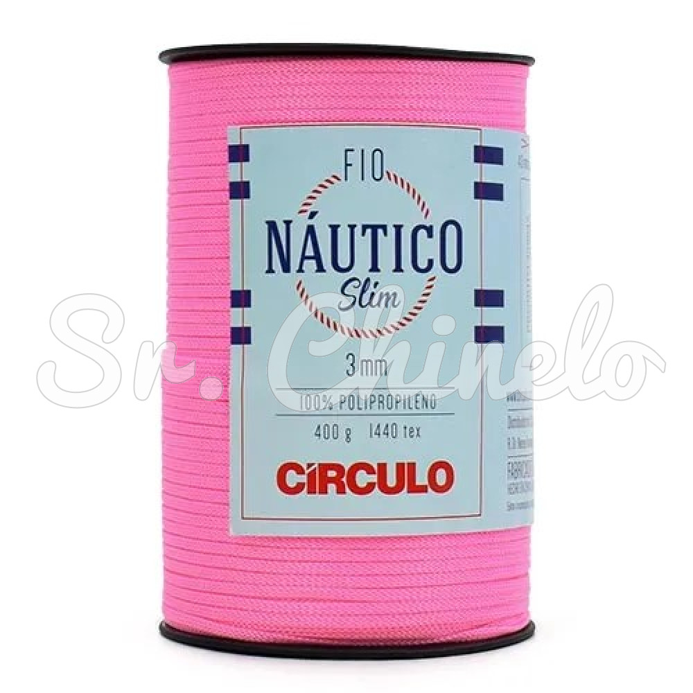 Fio Náutico Slim, Polipropileno, 3mm, Tulipa