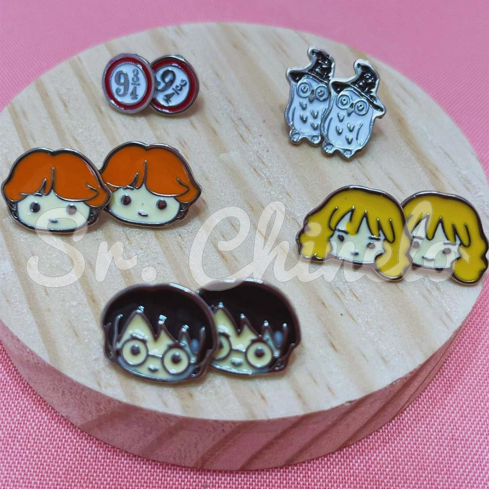 Piercing de Rebite, Coruja, Branco/Preto