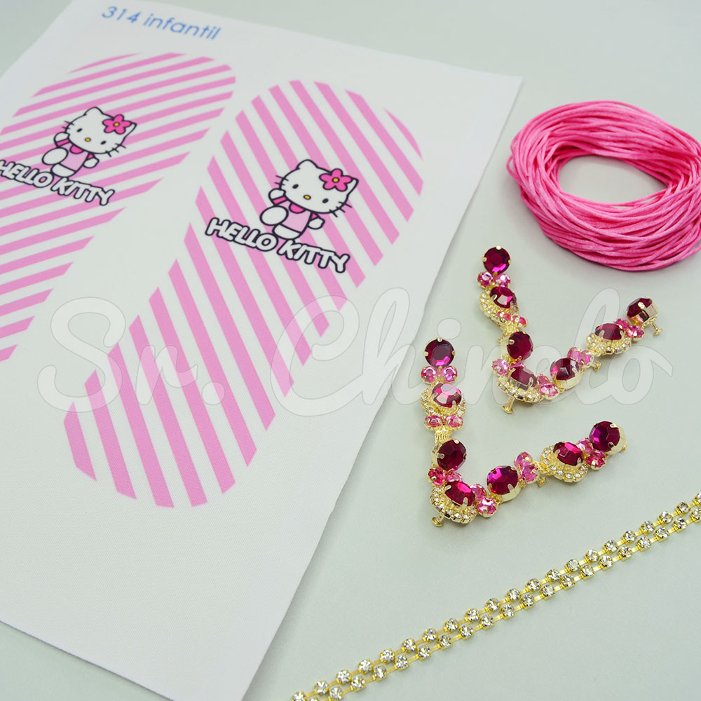 Kit Lonita Hello Kitty - by Danielli Ferreira