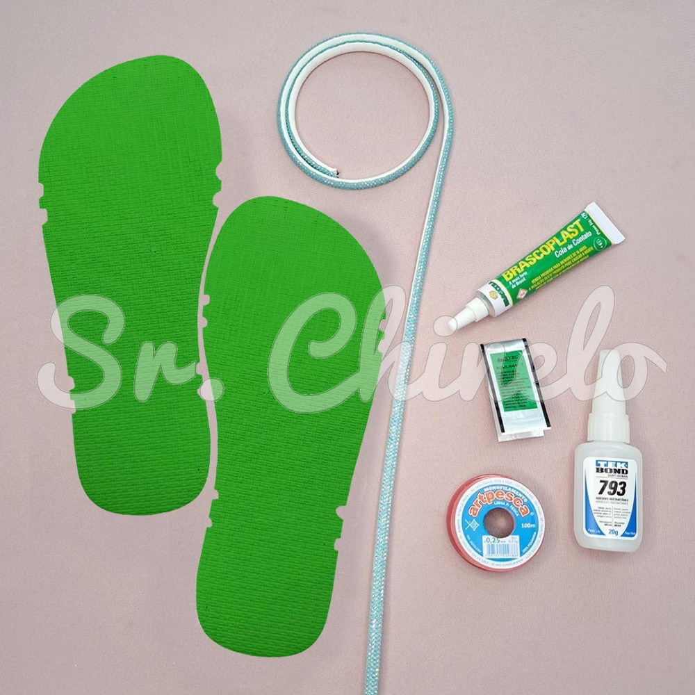 Kit Papete Maragogi Verde Limão - by Alane Tainã