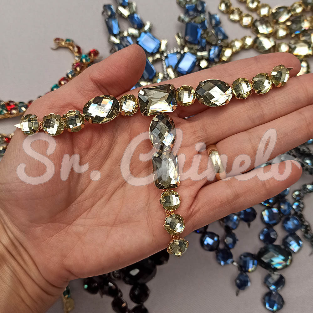 Kit 12 Pares de Cabedais Banhados Diversos