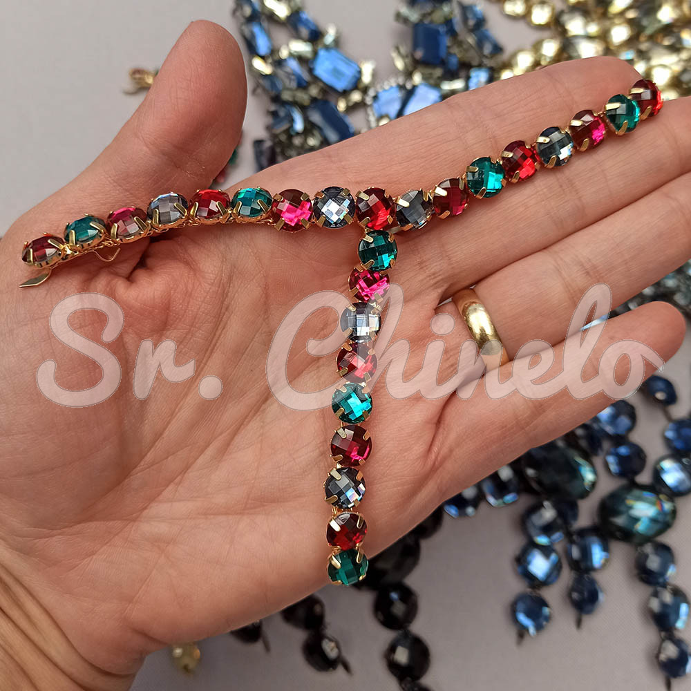 Kit 12 Pares de Cabedais Banhados Diversos