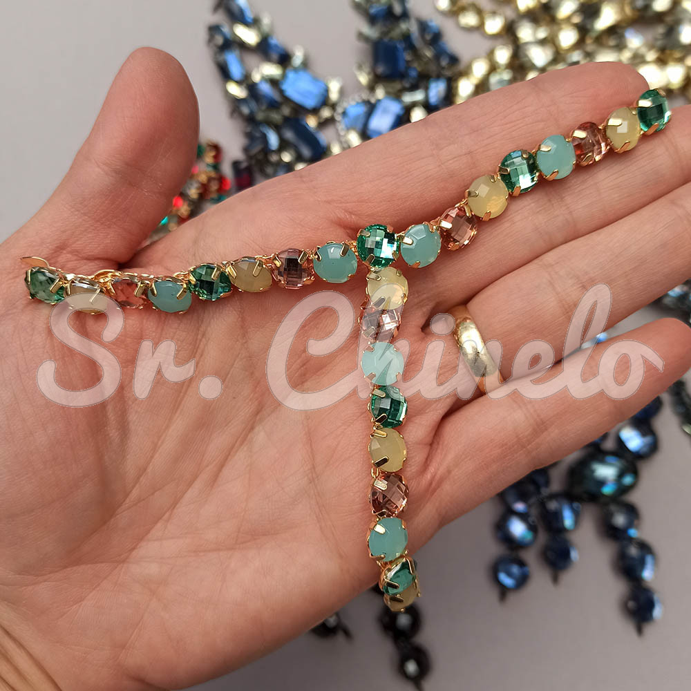 Kit 12 Pares de Cabedais Banhados Diversos