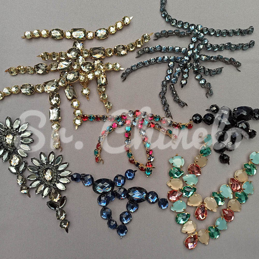 Kit 9 Pares de Cabedais Banhados Diversos