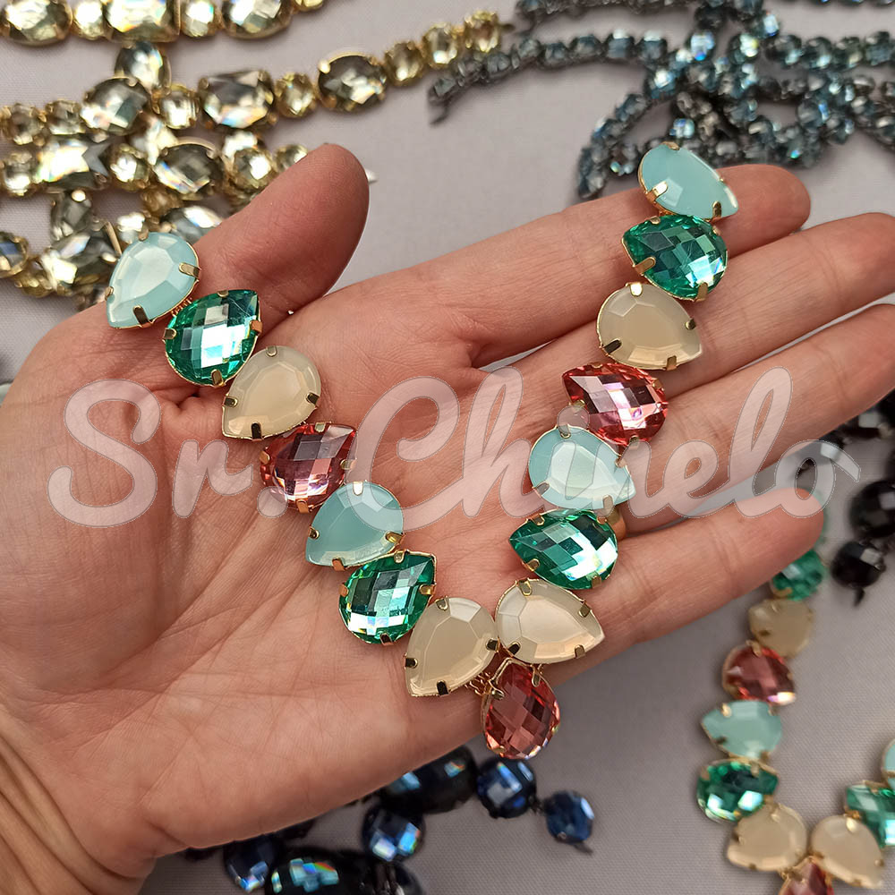 Kit 9 Pares de Cabedais Banhados Diversos