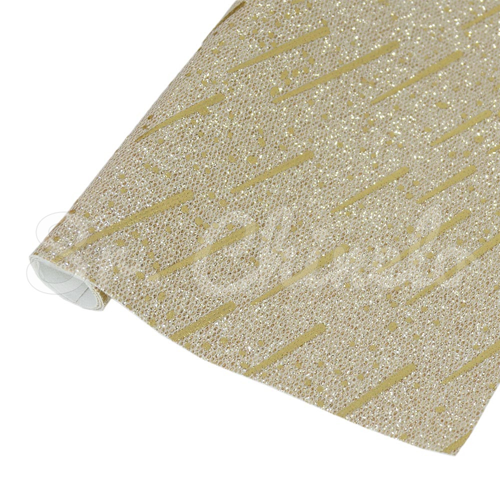 Lonita Glitter Chuvisco, Amarelo Dourado