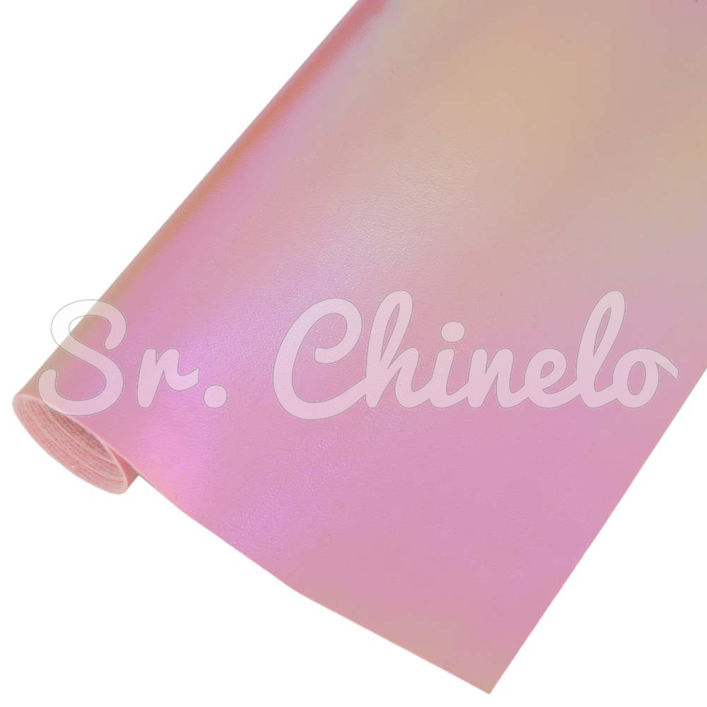 Lonita Emborrachada, Metalizada com Efeito Furtacor, Rosa Salmão