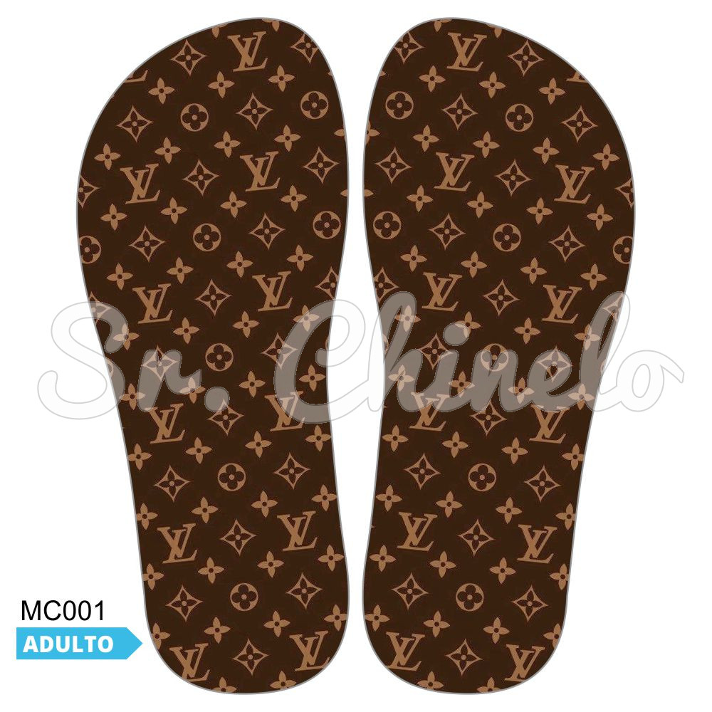 Lonita Sublimada, Marca LV, Marrom