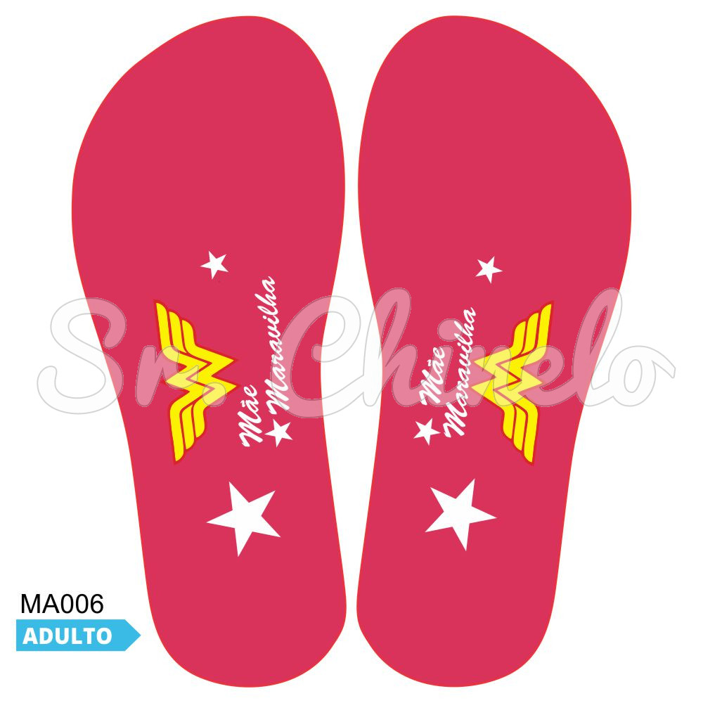 Lonita Sublimada, Mãe Maravilha, Rosa/Amarelo