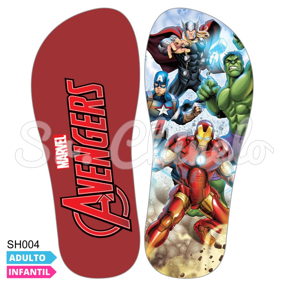 Lonita Sublimada, Avengers, Colorido