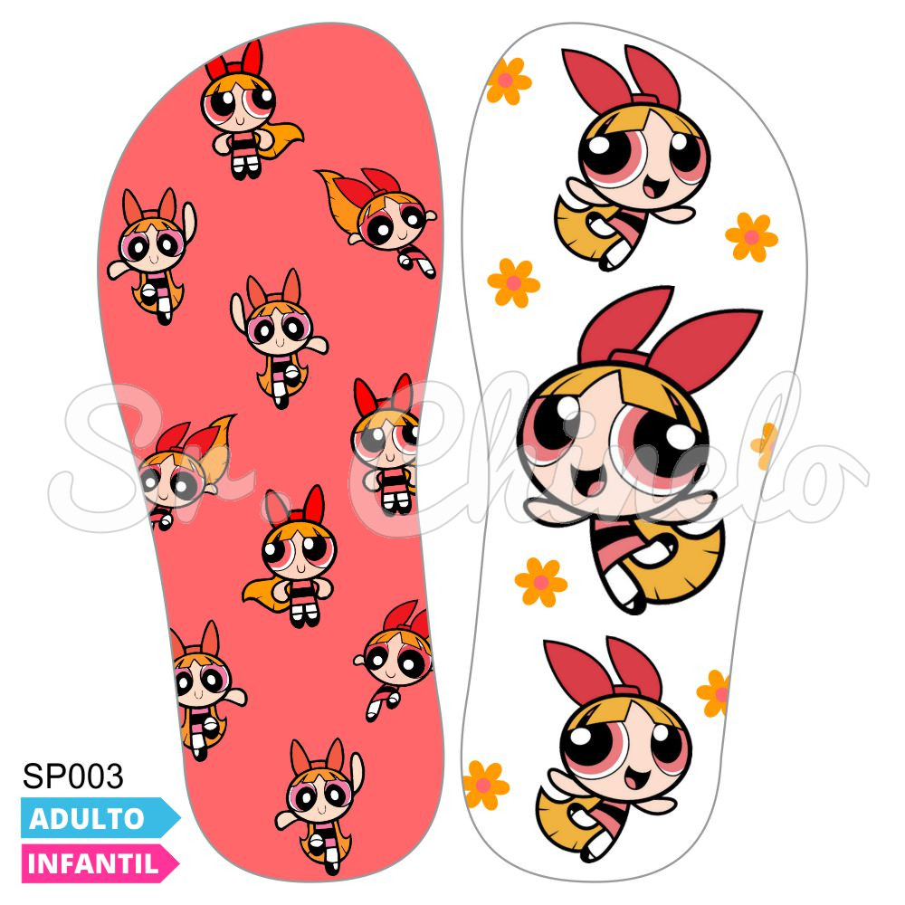 Lonita Sublimada, Superpoderosa Florzinha, Rosa/Branco