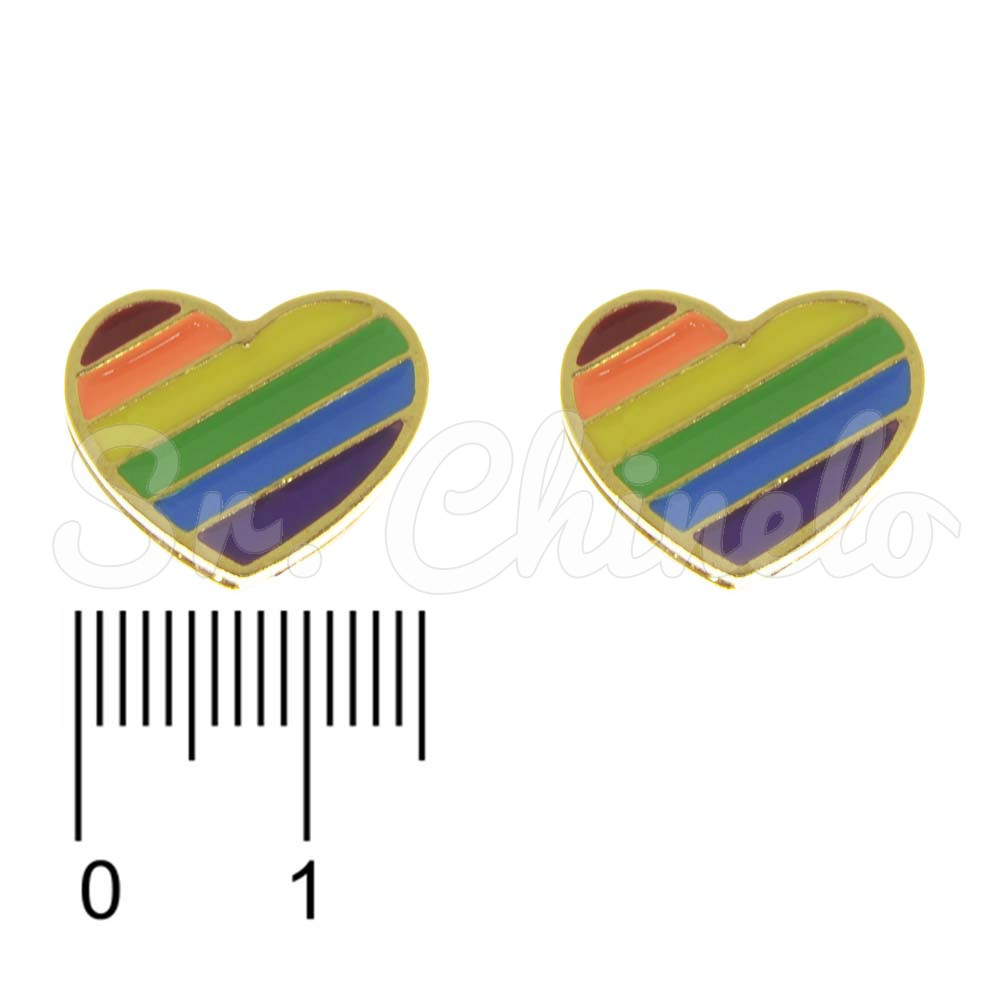 Piercing de Rebite, Coração, Pride