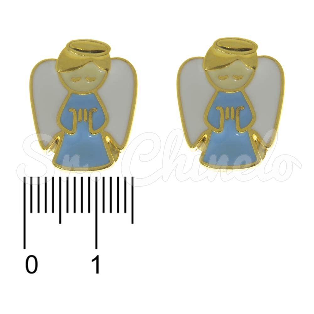 Piercing de Rebite, Anjo, Azul