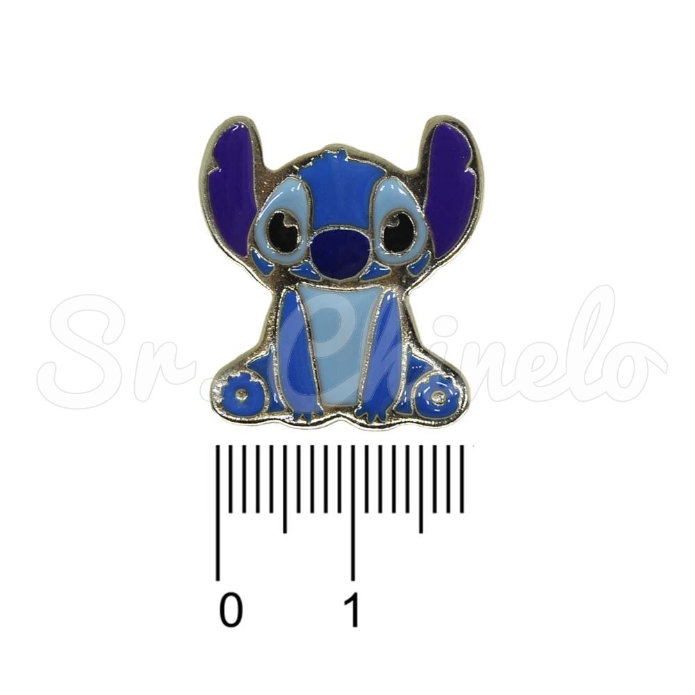 Piercing de Rebite, Stitch, Azul