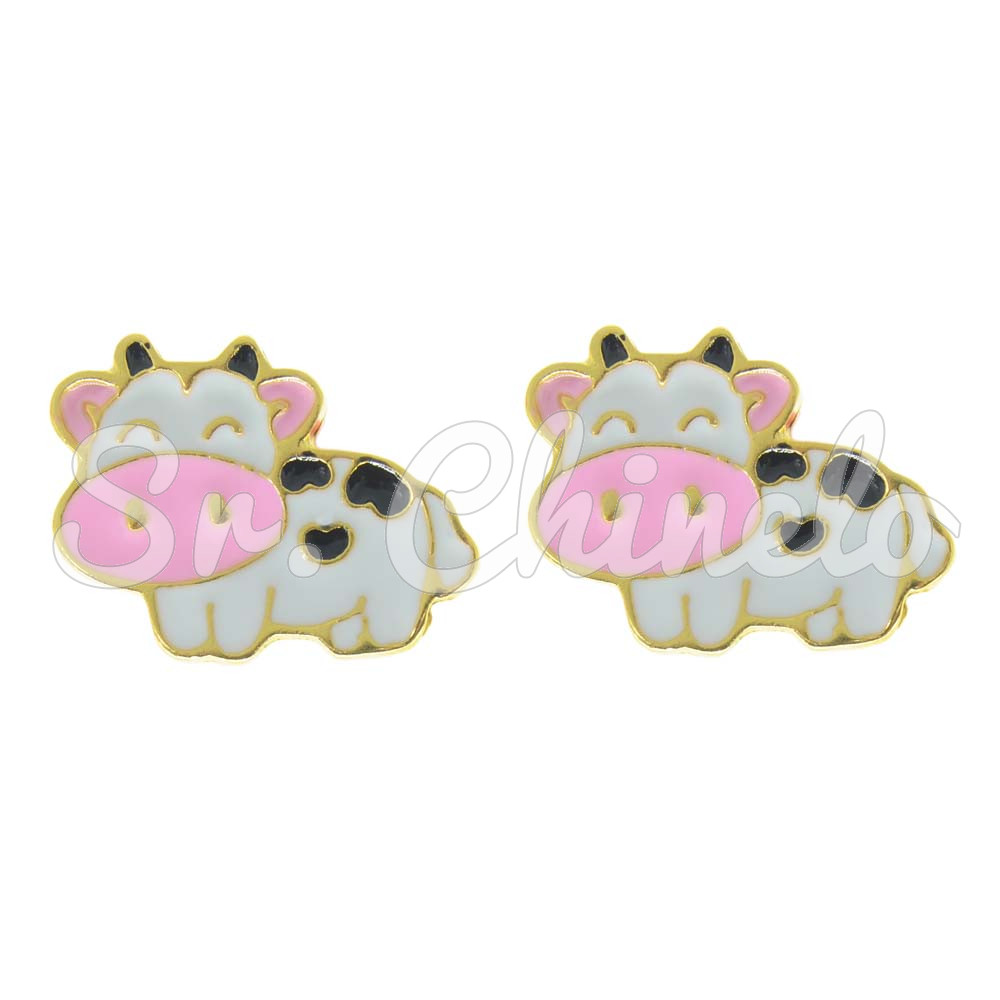 Piercing de Rebite, Vaquinha, Rosa Claro