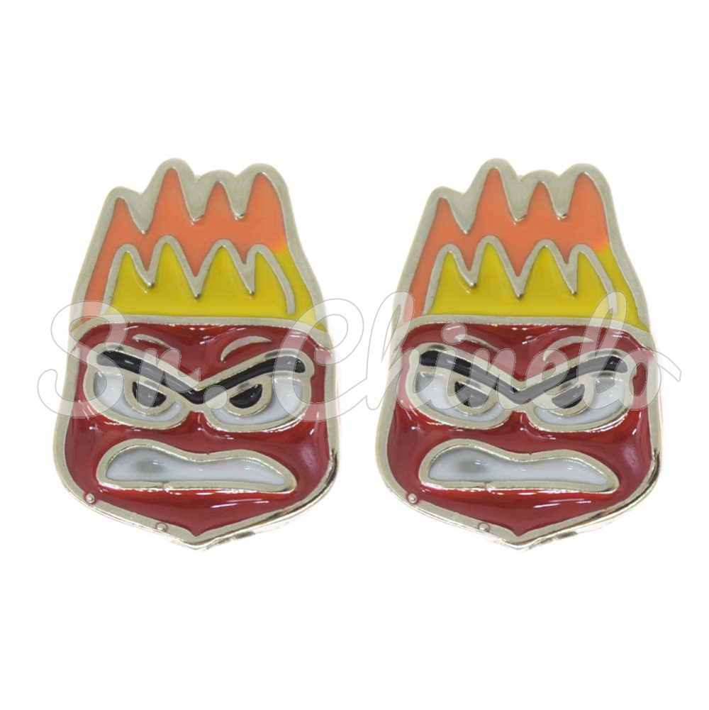 Piercing de Rebite, Divertida Mente, Raiva