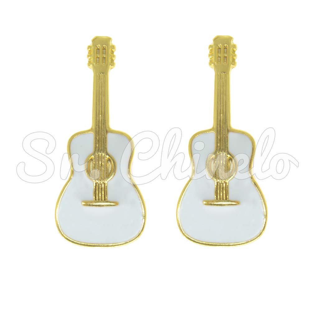 Piercing de Rebite, Violão, Branco