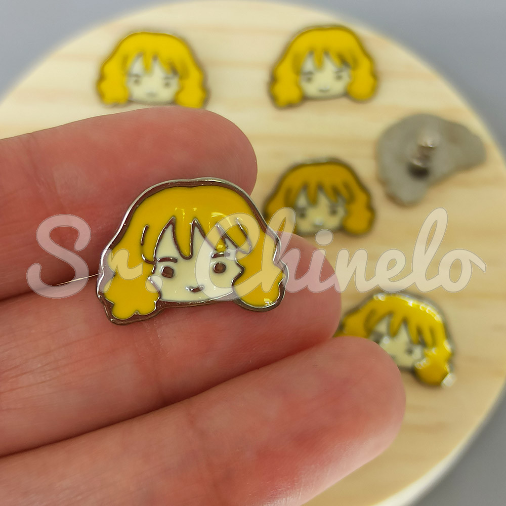 Piercing de Rebite, Hermione, Amarelo/Bege