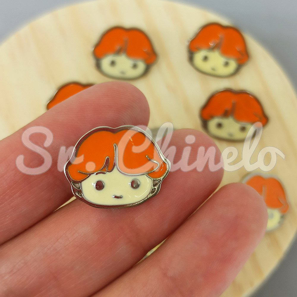 Piercing de Rebite, Rony, Laranja/Bege