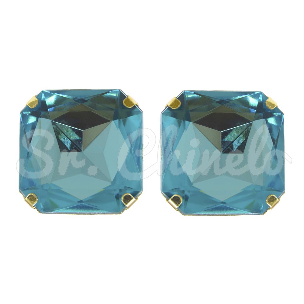 Piercing de Rebite, Quadrado, Tiffany