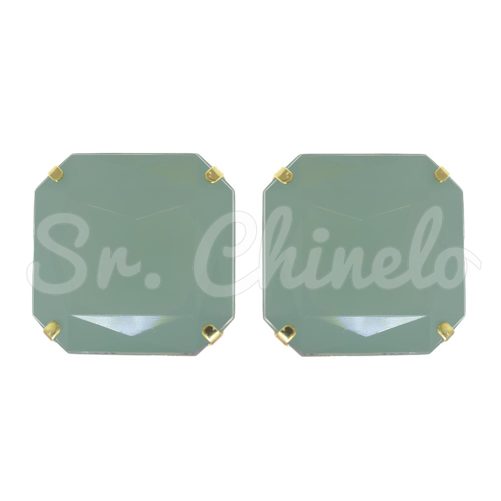 Piercing de Rebite, Quadrado, Menta