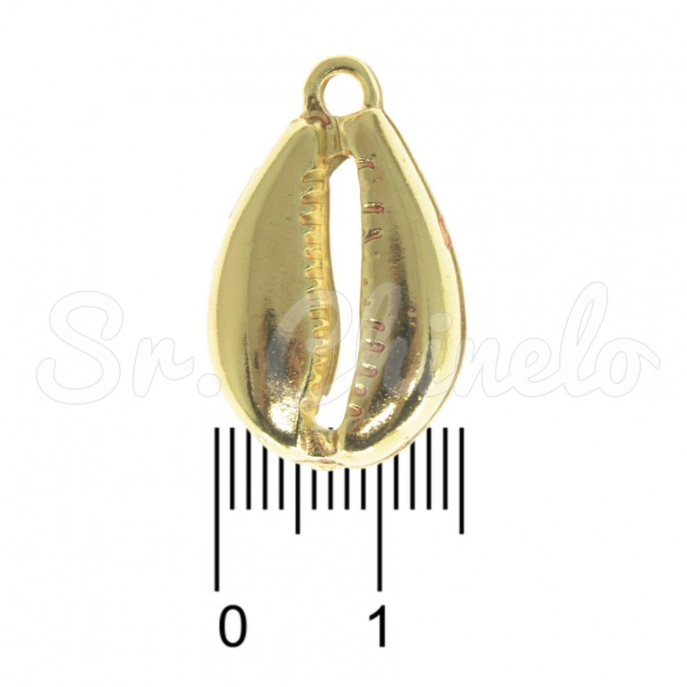 Pingente, Búzios, Ouro