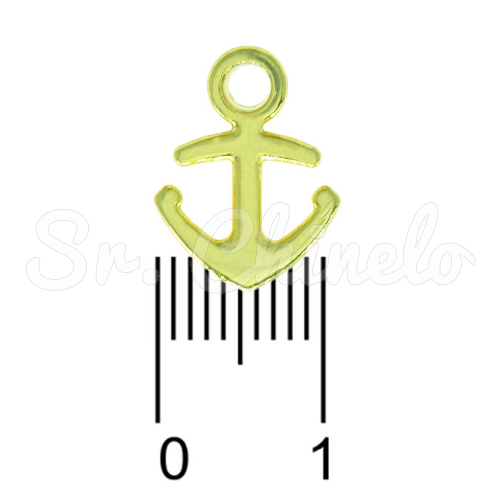 Pingente, Âncora, Ouro