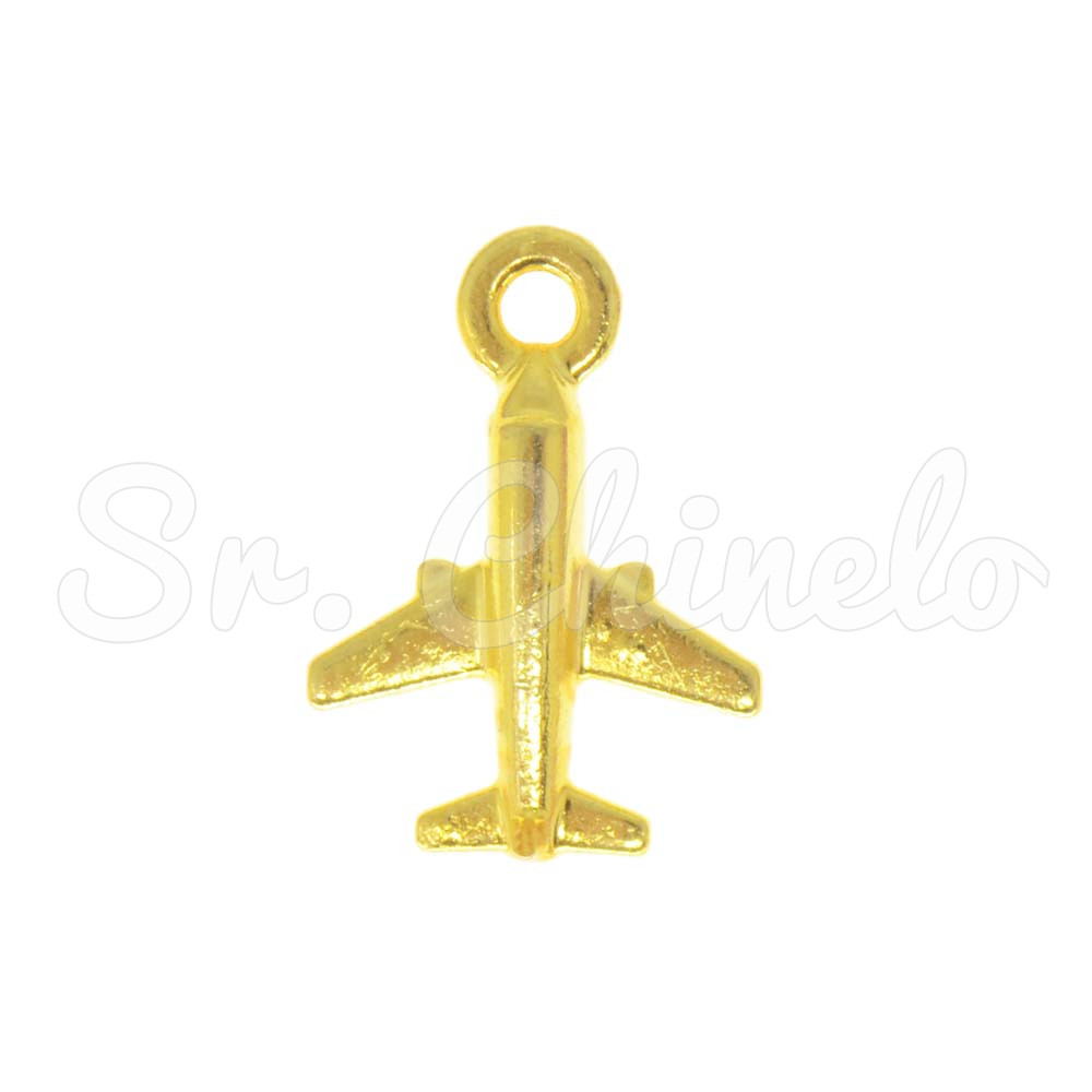 Pingente, Avião, Ouro