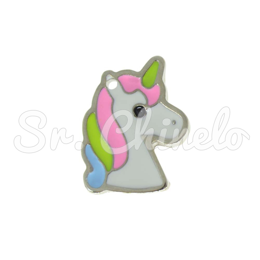 Pingente, Unicórnio, Colorido