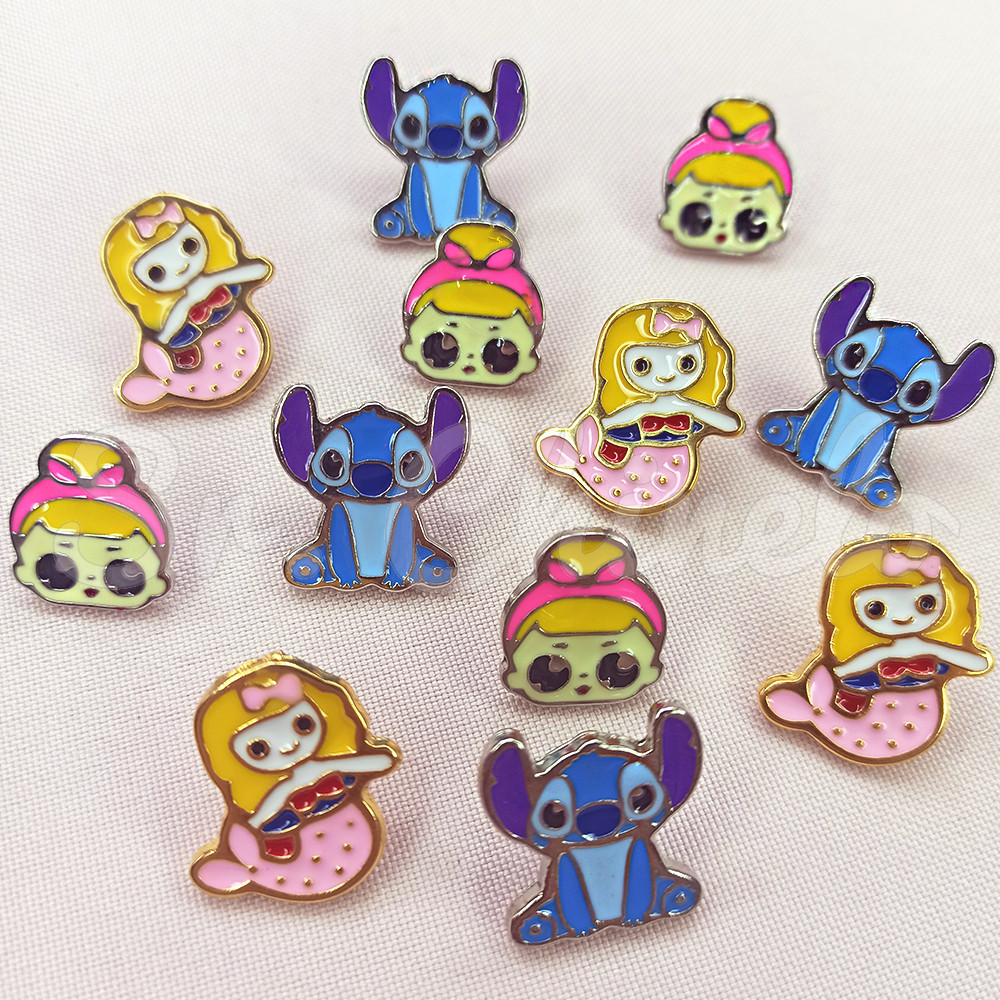 Piercing de Rebite, Stitch, Azul