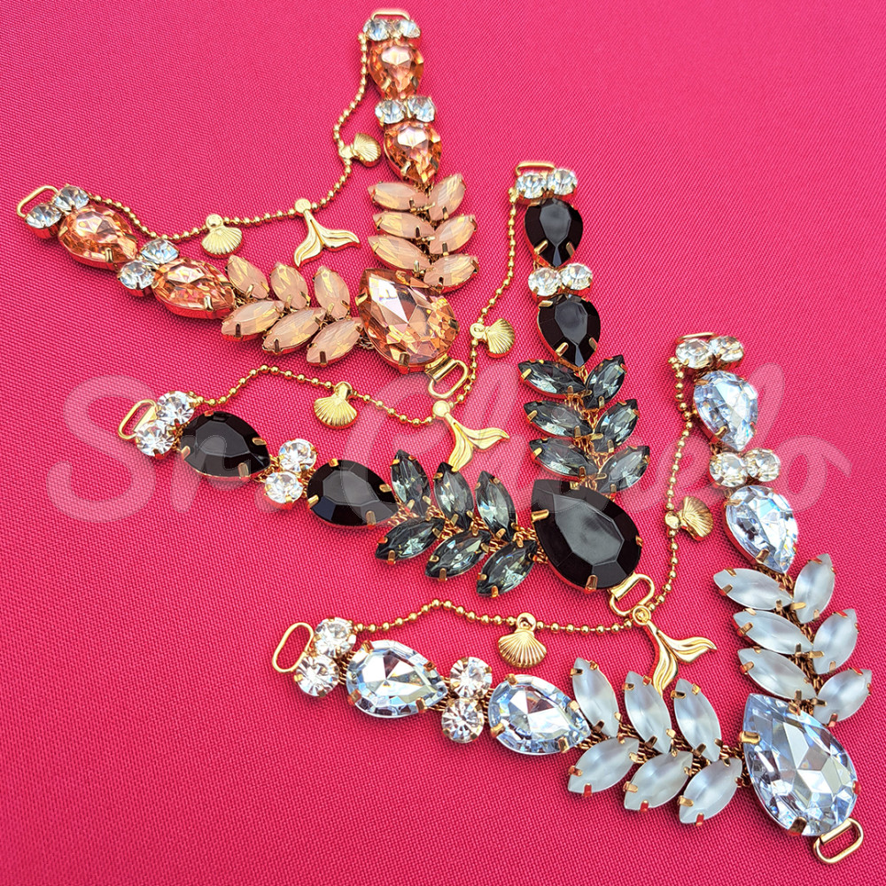 Cabedal Iara, Passante, Correntinha Rabo de Sereia, Salmão/Salmão Jateado