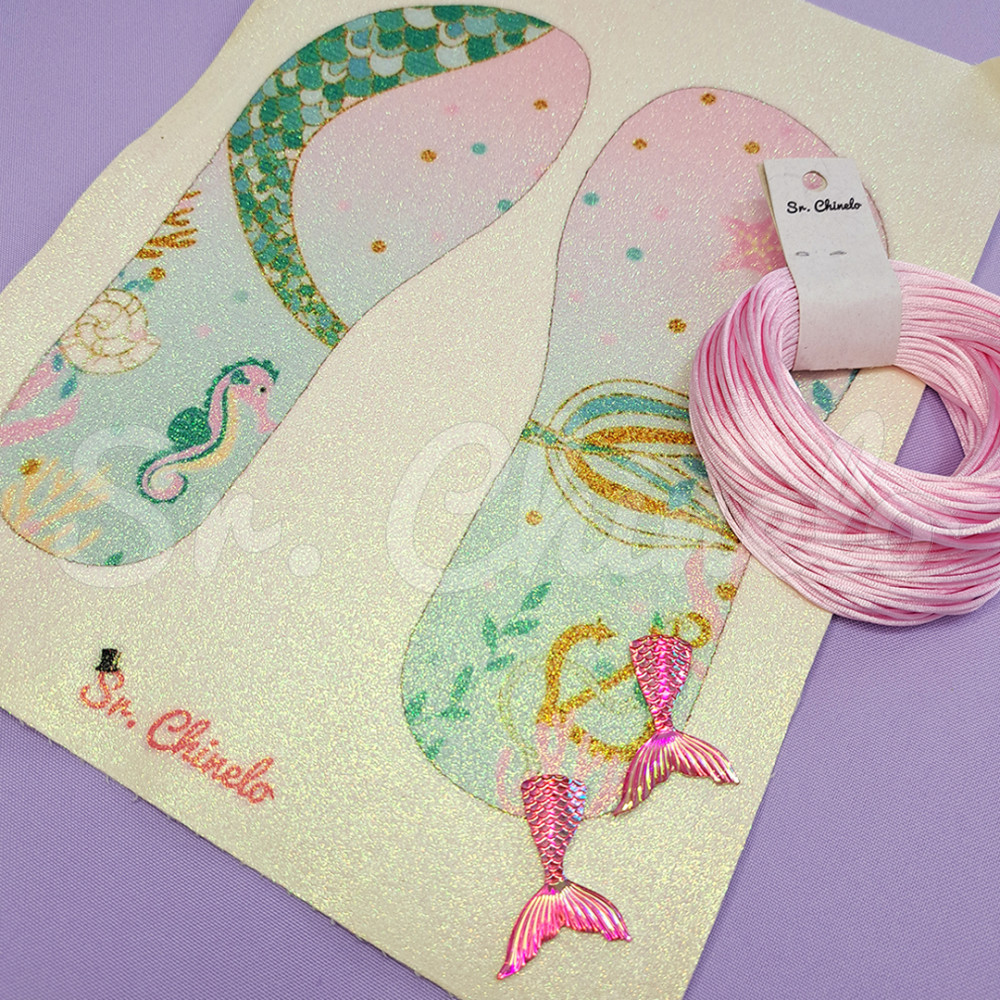 Lonita Rabo de Sereia e Aplique Sereia