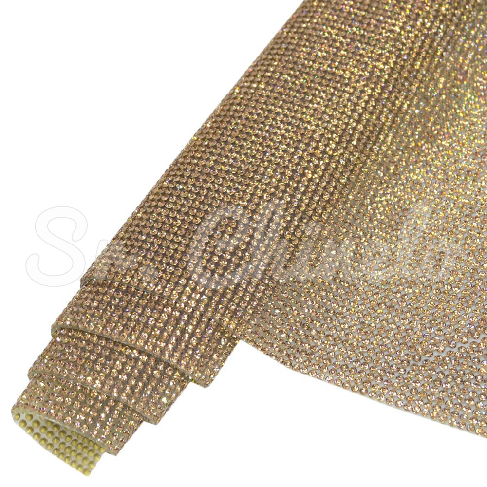 Manta de Vidro, Strass, Light Colorado Topaz