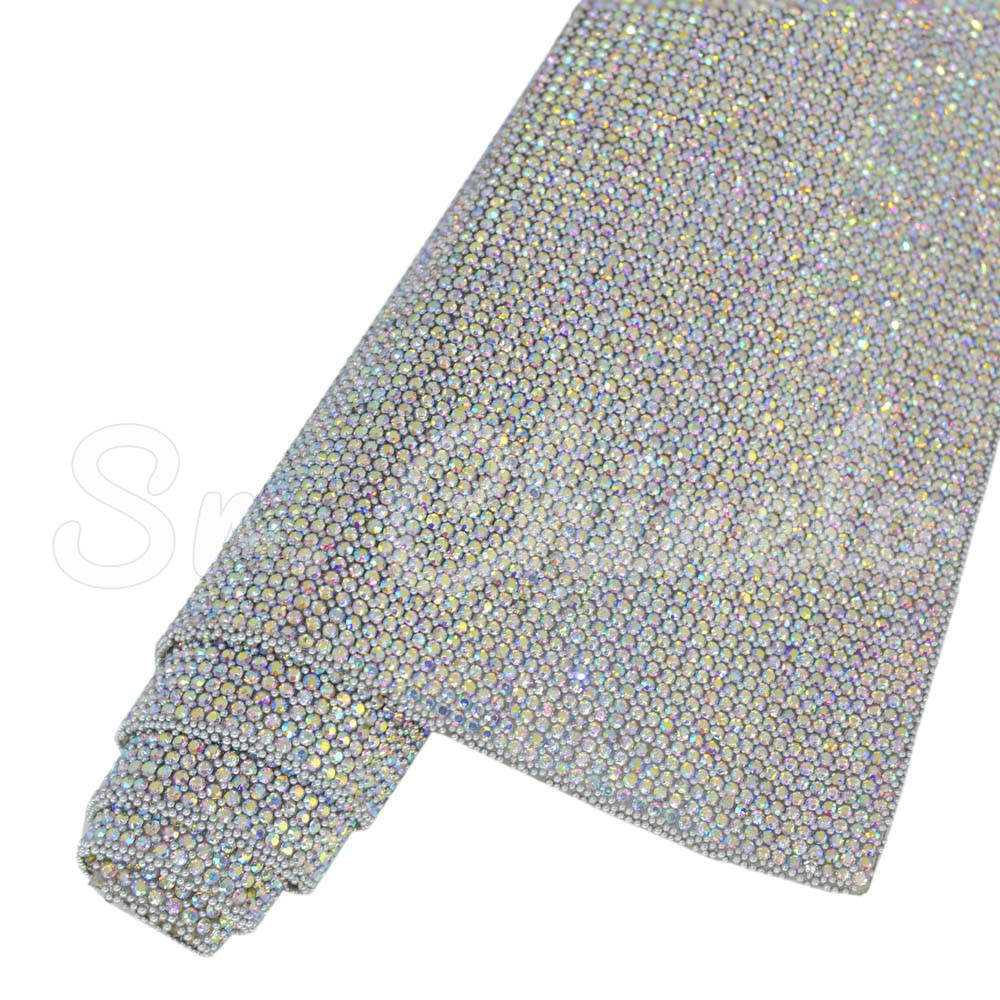 Manta de Vidro, Strass, Furtacor/Prata