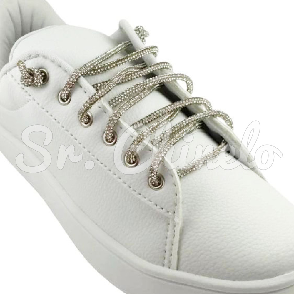 Tubo de Strass, 04mm, Fini para Cadarços, Grafite