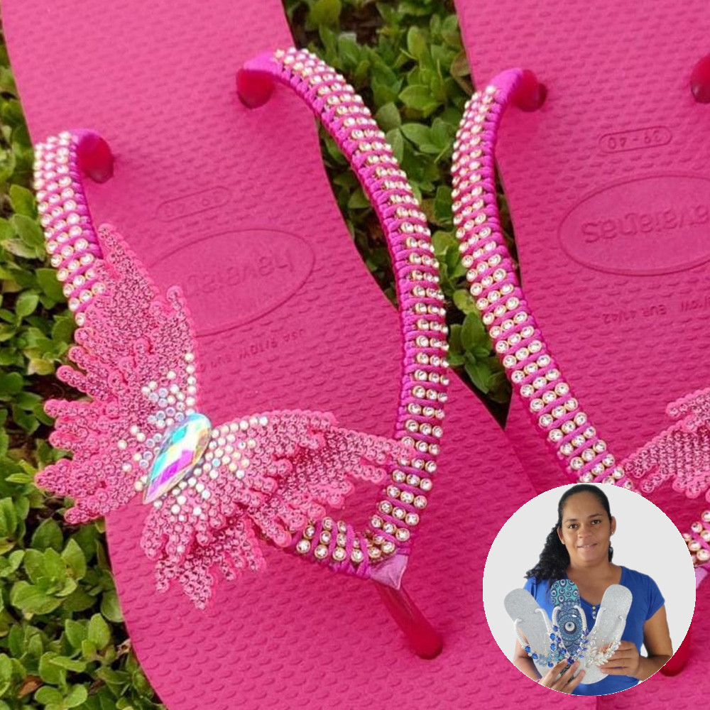 Slim com Cabedal de Tecido Lia - Danielli Ferreira 