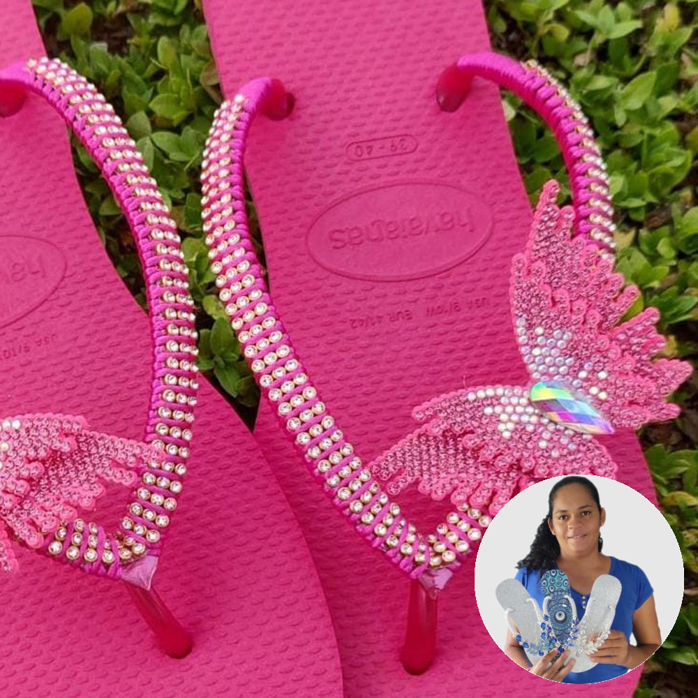 Slim com Cabedal de Tecido Lia - Danielli Ferreira 