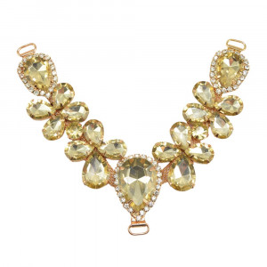 Cabedal Melissa, Passante, Dourado