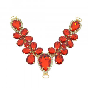 Cabedal Melissa, Passante, Vermelho