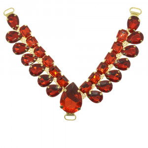 Cabedal Adele, Passante, Vermelho