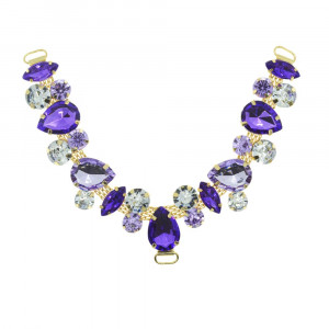 Cabedal Manu, Passante, Roxo/Lilás/Cristal